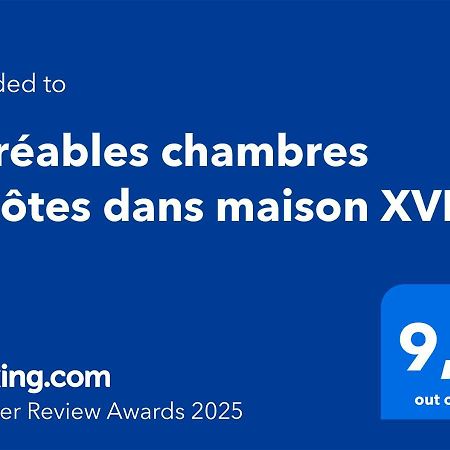 Agreables Chambres D'Hotes Dans Maison Xviiie Vineuil  Exterior foto